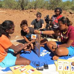 Professor Felicity Meakins and Cassandra Algy have worked with Gurindji people in northern Australia to document their language.
