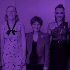 International Women's Day Symposium, discussing "Balance for Better" and intersectionality.
