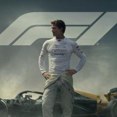 Credit Warner Bros - image of Brad Pitt dressed as an F1 driver for the film F1