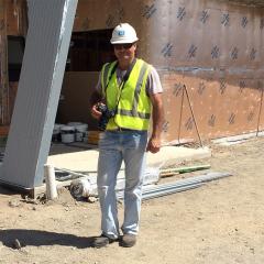 An image of Andrew Lane on site at Synapse Cairns.