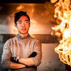 This is an image of UQ Master of Engineering Science (Fire Safety Engineering) graduate Andy Wong.